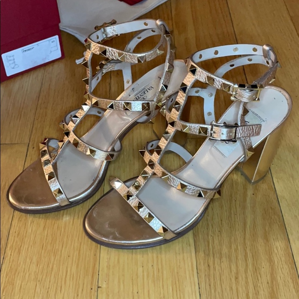 Valentino Garavani Rockstud Heel Sandals
